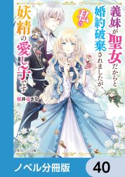 義妹が聖女だからと婚約破棄されましたが、私は妖精の愛し子です【ノベル分冊版】